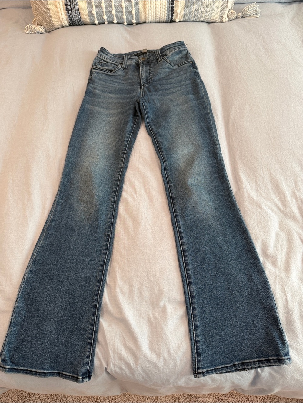 Kut from the Kloth Women's Dark Blue Boot Cut Jeans